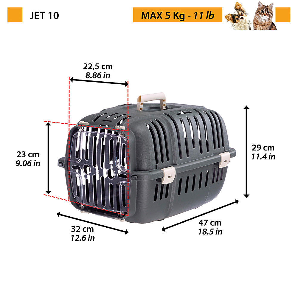Transporteur pour chat avec ventilation