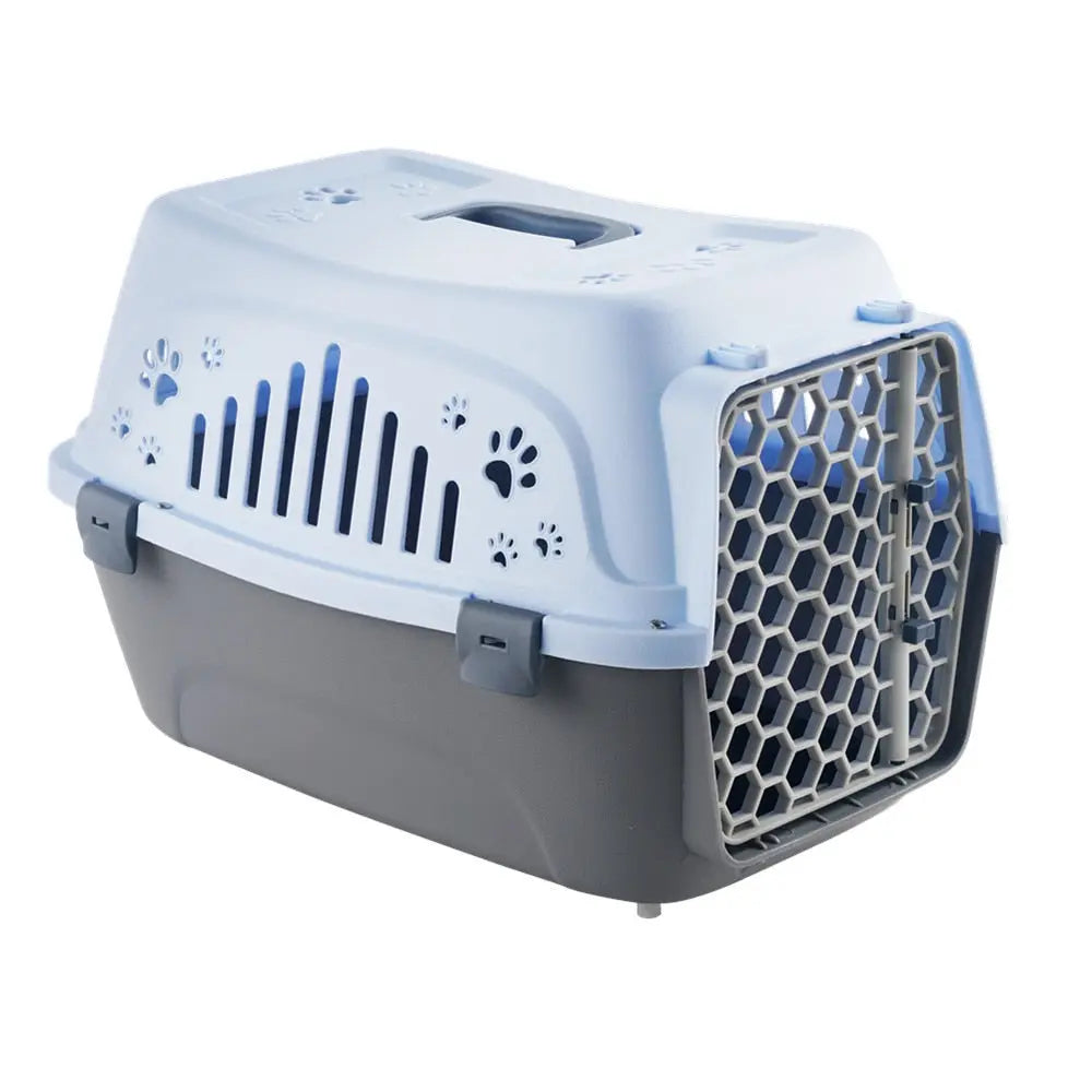 Transport sécurisé pour chat en plastique