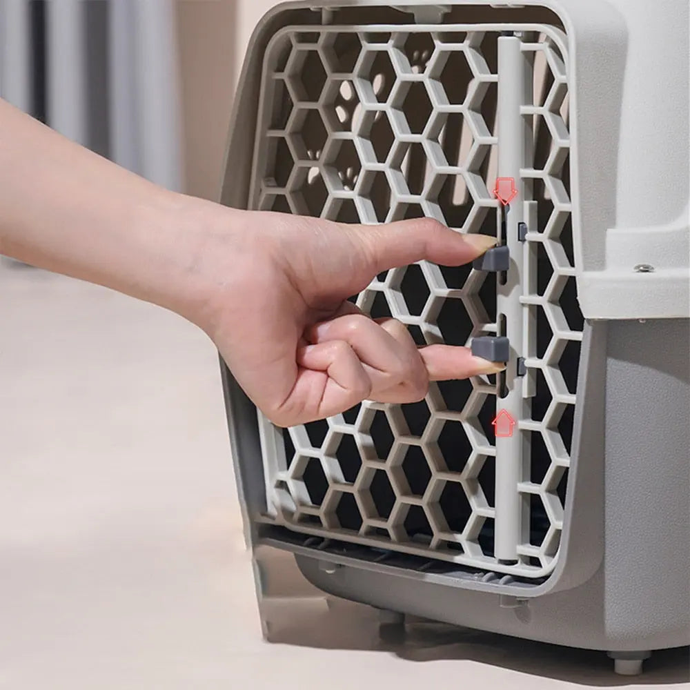 Cage voyage confortable pour chat
