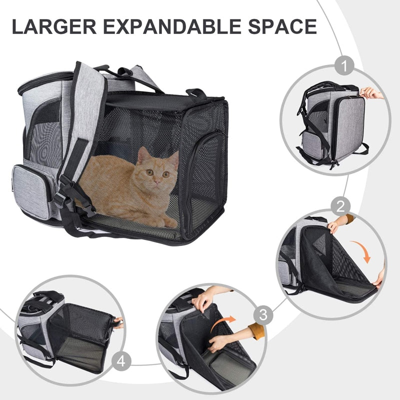 confortable sac Monchat-C pour chat