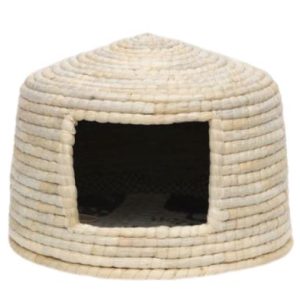 panier chat osier confort