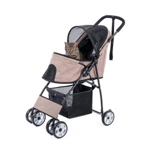 poussette pour chat pliable