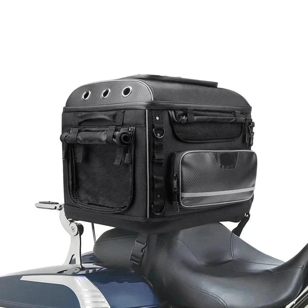 sac pour chat moto