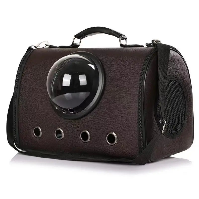 sac chat cuir