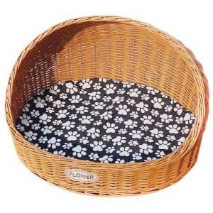panier en osier pour chat