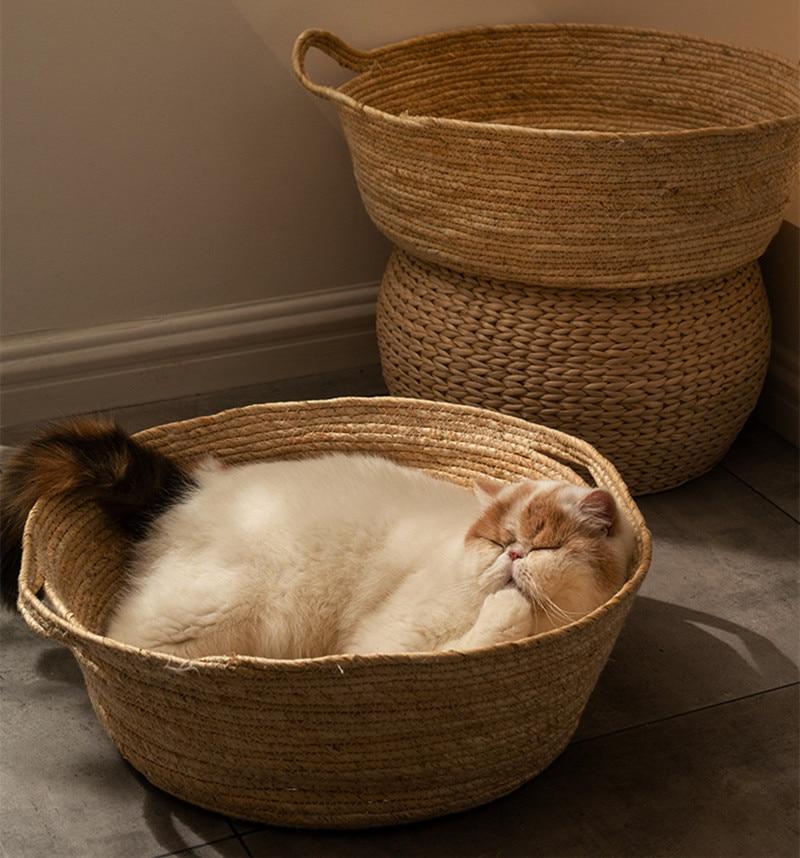 panier élégant en osier