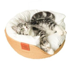 panier en osier pour chat