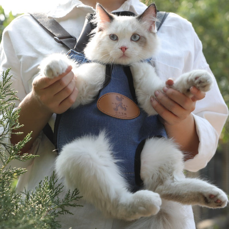 sac à dos harnais pour chat