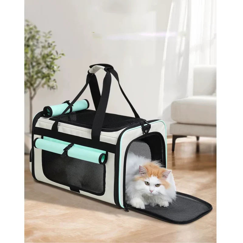 sac de voyage pour chat confortable