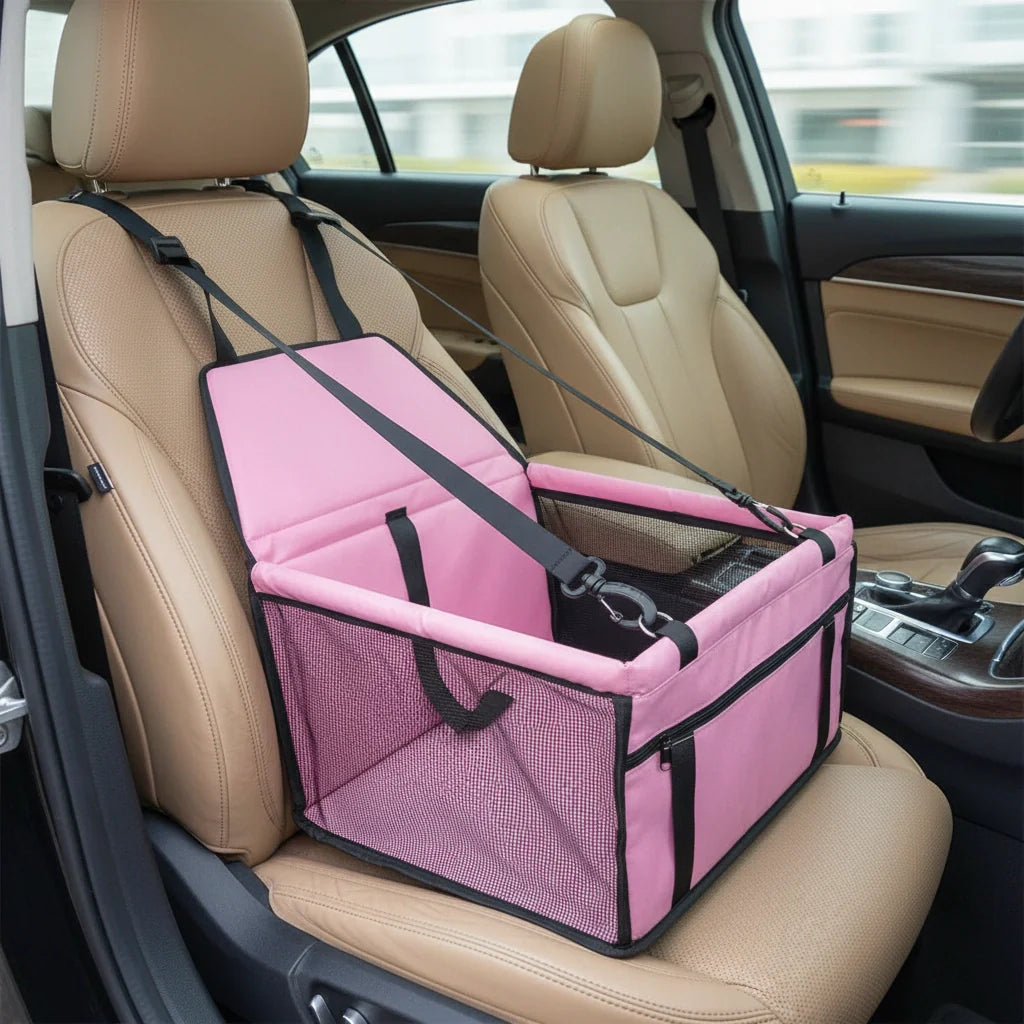 voyage chat en voiture