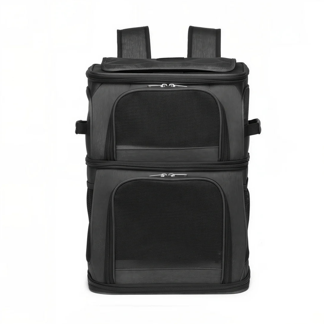 sac de transport chat double
