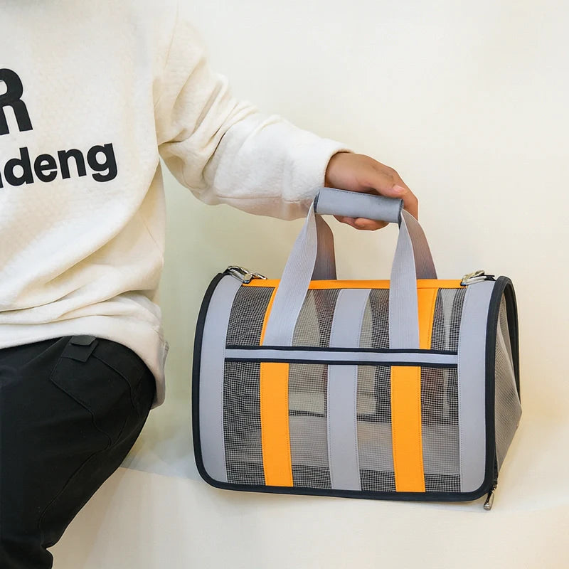 sac chat tissu Oxford